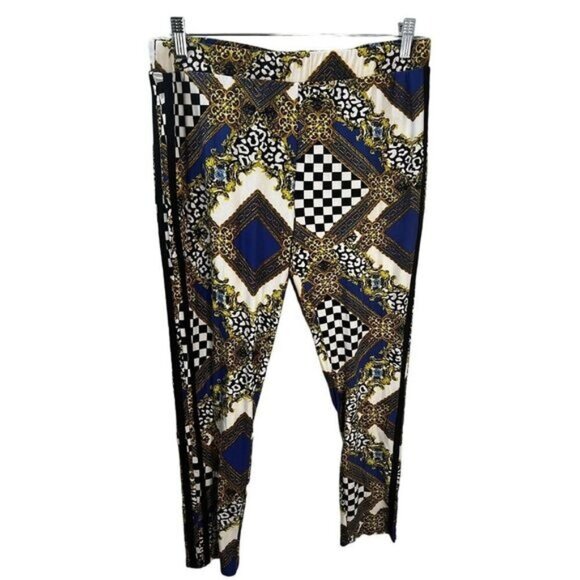 NWT New‎ Look High Waisted Printed Leggings XL - Picture 1 of 4